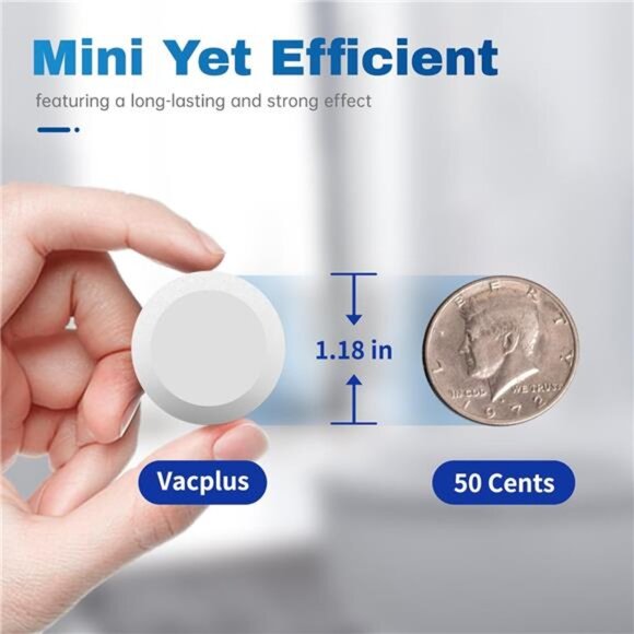 White Toilet Bowl‎ Cleaner Tablets 12 PACK, Automatic Toilet Bowl Cleaners - Picture 2 of 6